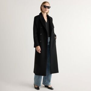 Modern Citizen Ravenna Wool-Blend Maxi Coat Size SBlack / S